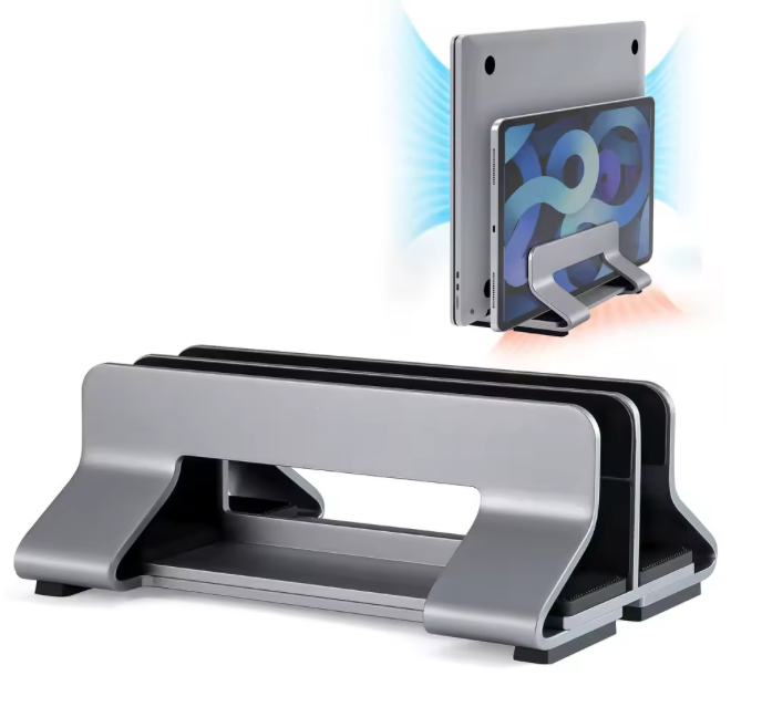 aluminum vertical laptop stand